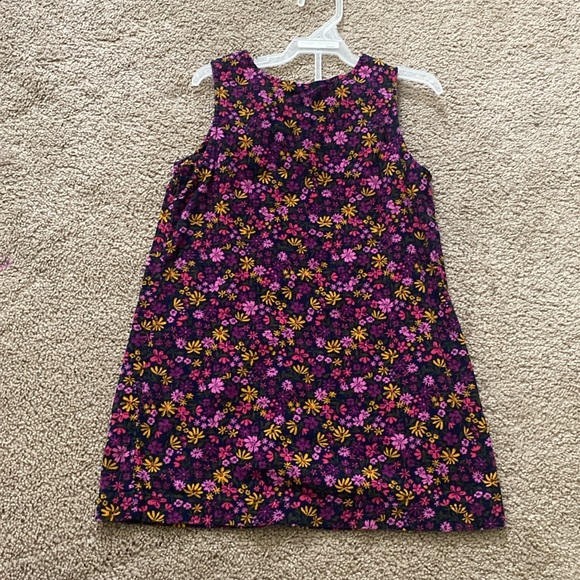 Girls Gap floral corduroy dress 4T - Picture 3 of 4